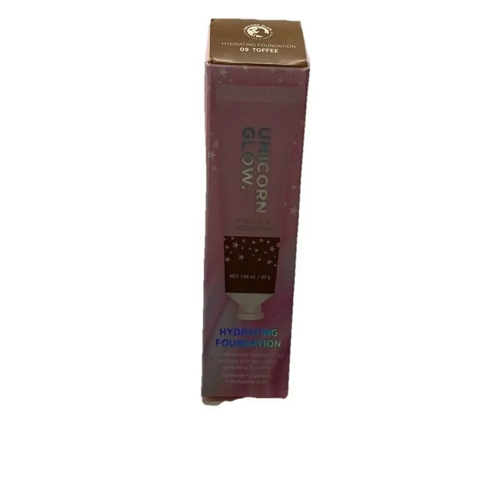Unicorn Glow Hydrating Foundation 11 Nutmeg Medium Full Coverage 30g